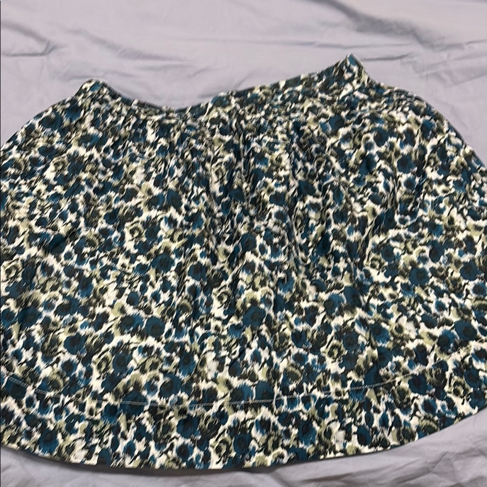 Gap Stylish Blue Patterned Women's Skirt